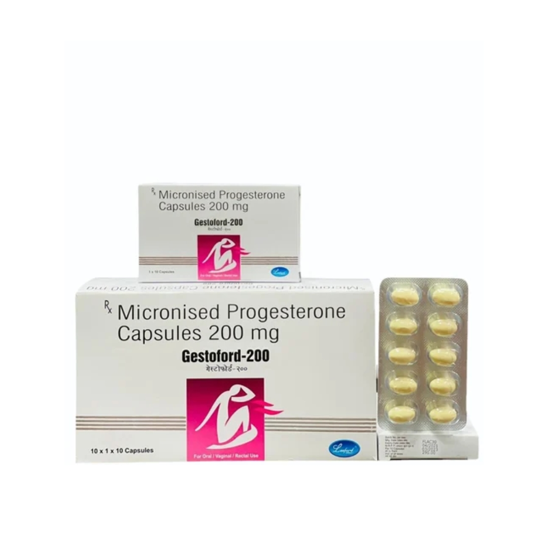 Progester 200mg Soft Gelatin Capsule - Image 2
