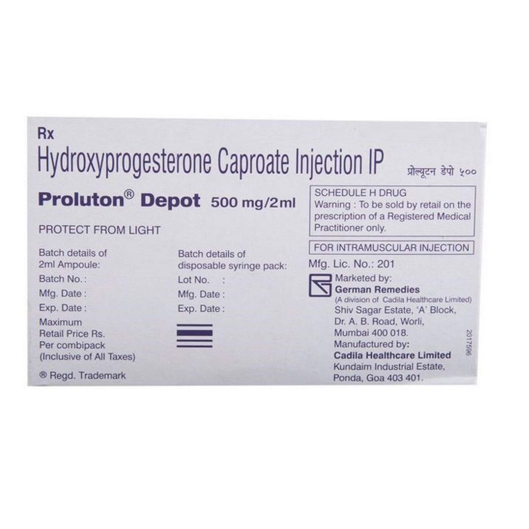 Proluton Depot 500mg/2ml Injection - Image 2