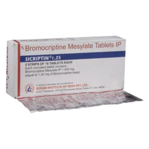 Sicriptin 1.25 Tablet