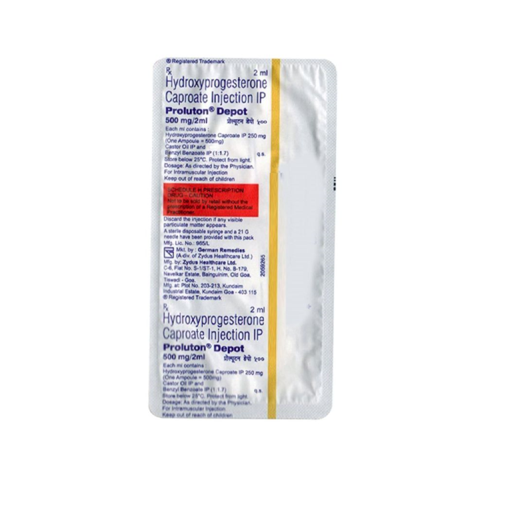 Proluton Depot 500mg/2ml Injection - Image 3