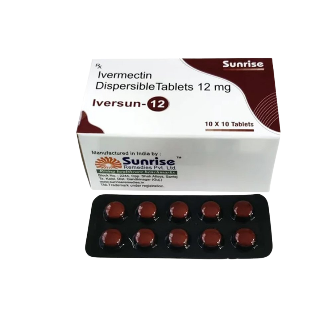 Iversun Ivermectin 12mg Tablets