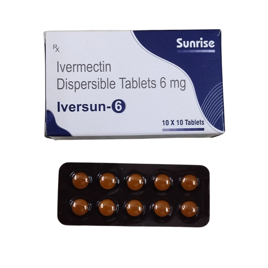 Iversun Ivermectin 6mg Tablets